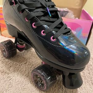 Impala Roller-skates - Impala Quad Skate - Black Holographic 10 Women’s
